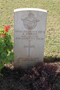 Ismailia War Memorial Cemetery - Stewart, Ronald